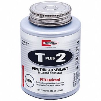 RECTORSEAL Pipe Thread Sealant 9.6076 fl oz White, 4YRW6