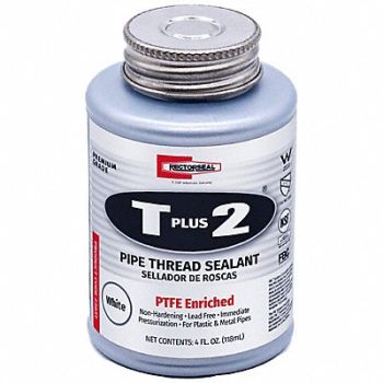 RECTORSEAL Pipe Thread Sealant 4.8038 fl oz White, 4YRW5
