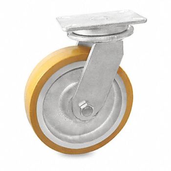 GRAINGER APPROVED Standard Plate Caster Swivel 2100 lb., 455T64