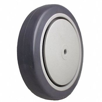 GRAINGER APPROVED PUR Tread on Plastic Core Wheel, 454Y09