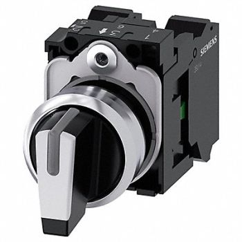 SIEMENS Selector switch illuminable 22 mm rou, 56JX07