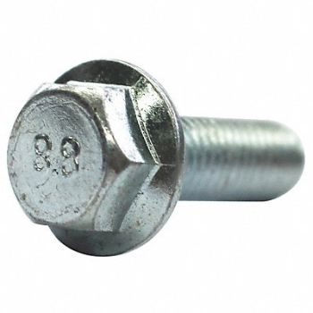 GRAINGER APPROVED Flange M8 x 25 Bolt PK7, 23AW39