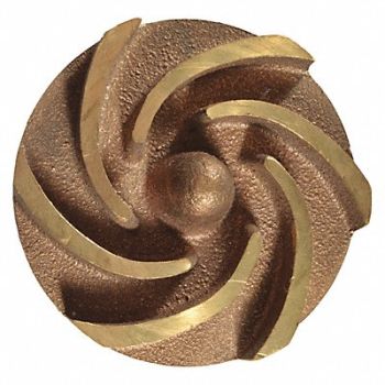 DAYTON Impeller Bronze 3 5/8 in Dia., 23CF79