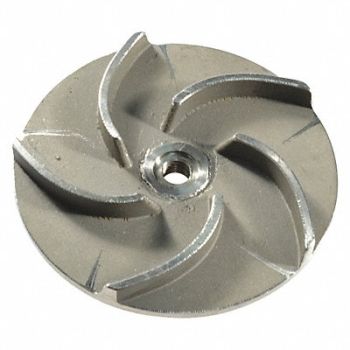 DAYTON Impeller Stainless Steel 4 5/16 in Dia., 23CG25