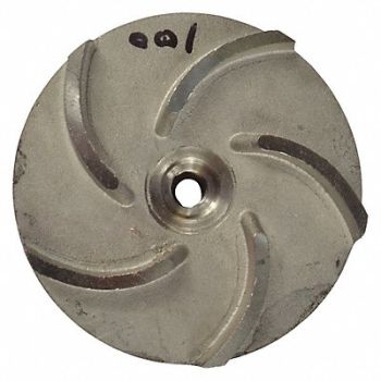 DAYTON Impeller Stainless Steel 3 9/16 in Dia., 23CG29