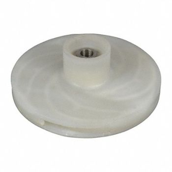 DAYTON Pump Impeller 4.8 in PP For 2YER7 2YER8, 23CG37