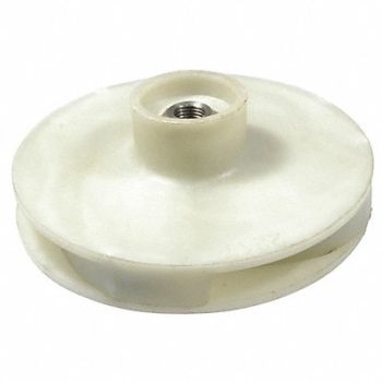 DAYTON Pump Impeller 4.8 in PP For 2YEU4 2YEU5, 23CG43