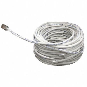 SENSOR SWITCH Patch Cord Cat 5e Bootless White 30 ft., 23J498