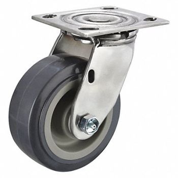 GRAINGER APPROVED Standard Plate Caster Swivel 750 lb., 3G103