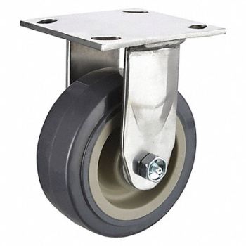 GRAINGER APPROVED Standard Plate Caster Rigid 750 lb., 23J823