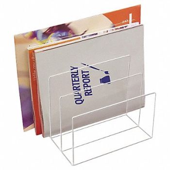 KANTEK File Holder Clear Acrylic, 23K286