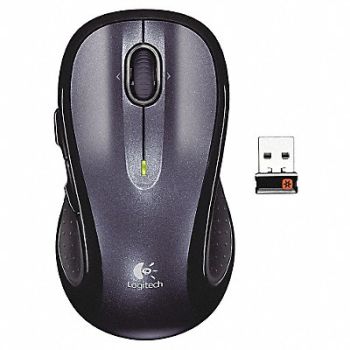 LOGITECH Mouse Dark Gray Wireless Laser, 23K306