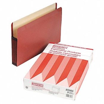 PENDAFLEX Expand File Folder Red Fiber/Manila PK5, 23K351