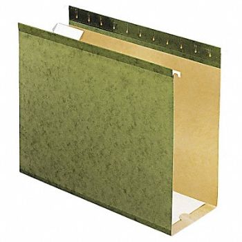 PENDAFLEX Box Hanging File Folder Std Green PK25, 23K369