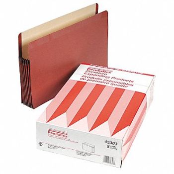 PENDAFLEX Expand File Folder Red Fiber/Manila PK5, 23K381