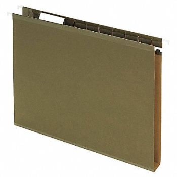 PENDAFLEX Box Hanging File Folder Std Green PK25, 23K399