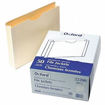 PENDAFLEX Expandable File Jacket Manila PK50, 23K404