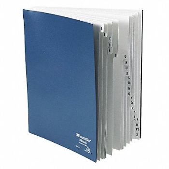 PENDAFLEX Alpha (A-Z) Expandable File Black/Blue, 23K409