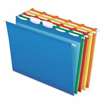 PENDAFLEX Hanging File Folders Assorted PK25, 23K418