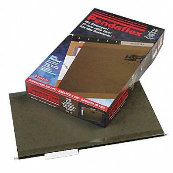 PENDAFLEX Hanging File Folder Std Green PK25, 23K436