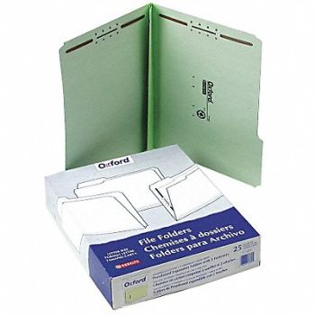 PENDAFLEX Letter File Folders Green PK25, 23K449