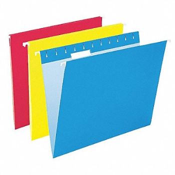 PENDAFLEX Hanging File Folders Assorted PK25, 23K457