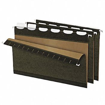 PENDAFLEX Hanging File Folder Std Green PK25, 23K461