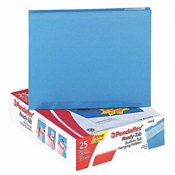 PENDAFLEX Hanging File Folders Blue PK25, 23K485