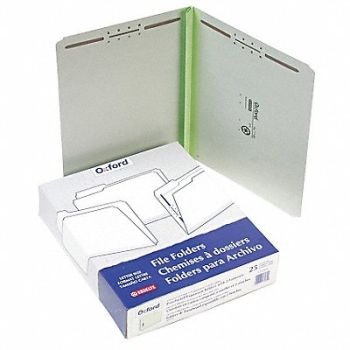 PENDAFLEX Letter File Folders Green PK25, 23K495