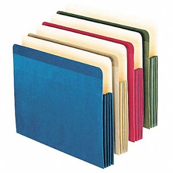 PENDAFLEX Expandable File Folder Assorted PK4, 23K552