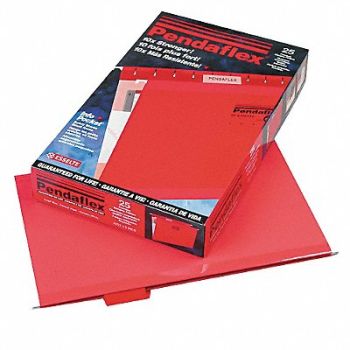 PENDAFLEX Hanging File Folders Red PK25, 23K570