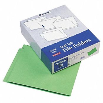 PENDAFLEX Letter File Folders Green PK50, 23K606