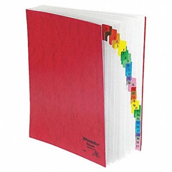 PENDAFLEX Daily Expandable File Red, 23K614