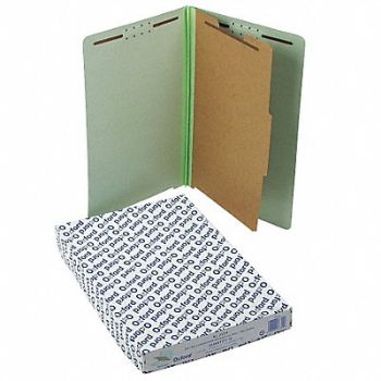 PENDAFLEX Legal File Folders Pale Green PK10, 23K618