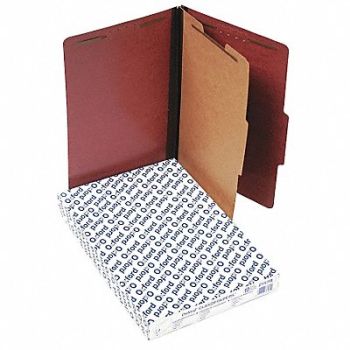 PENDAFLEX Legal File Folders Red PK10, 23K625