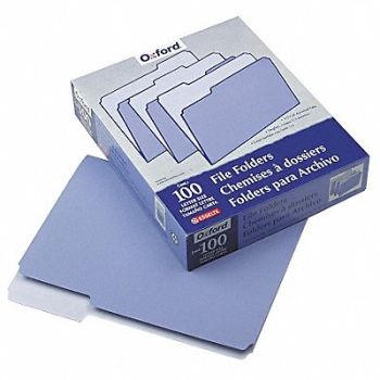 PENDAFLEX Letter File Folders Lavender PK100, 23K660