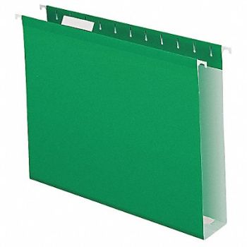 PENDAFLEX Letter File Folders Bright Green PK25, 23K664