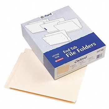 PENDAFLEX Letter File Folders Manila PK100, 23K674