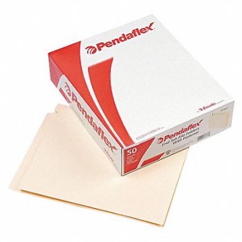 PENDAFLEX Letter File Folders Manila PK50, 23K679