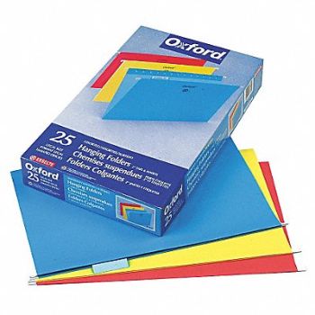 PENDAFLEX Hanging File Folders Assorted PK25, 23K740