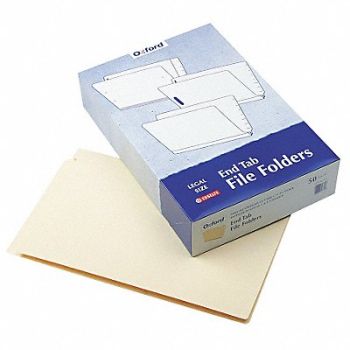 PENDAFLEX Legal File Folders Manila PK50, 23K753