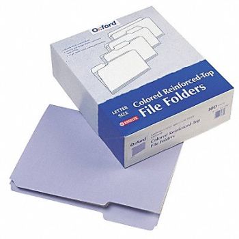 PENDAFLEX Letter File Folders Lavender PK100, 23K767