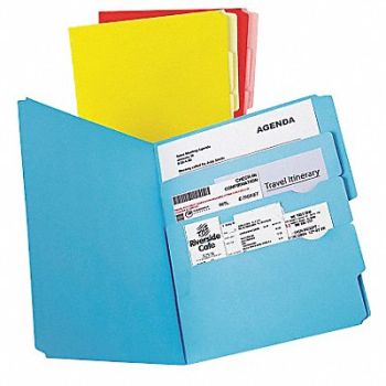 PENDAFLEX Letter File Folders Assorted PK12, 23K830