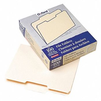PENDAFLEX Letter File Folders Manila PK100, 23K871