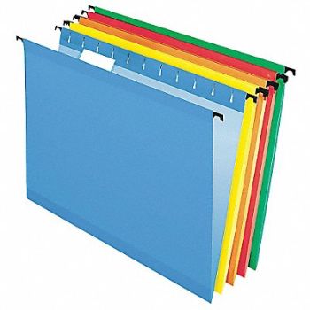 PENDAFLEX Hanging File Folders Assorted PK20, 23K879