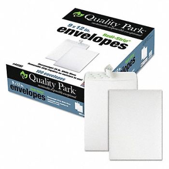 QUALITY PARK Catalog Envelopes 9 H 12 W PK100, 23K902