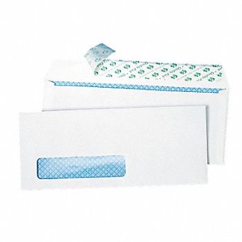 QUALITY PARK Window Envelope Self Adhesive PK500, 23K939