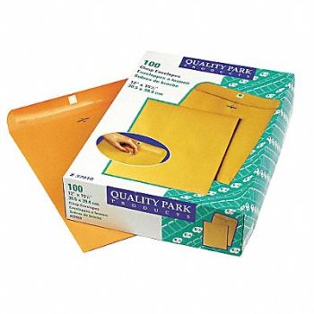 QUALITY PARK Catalog Envelopes 12 H 15-1/2 W PK100, 23K965