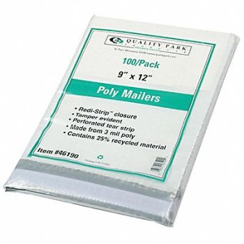 QUALITY PARK Catalog Mailers Polypropylene PK100, 23K982