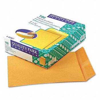 QUALITY PARK Catalog Envelopes 9 H 12 W PK100, 23K983
